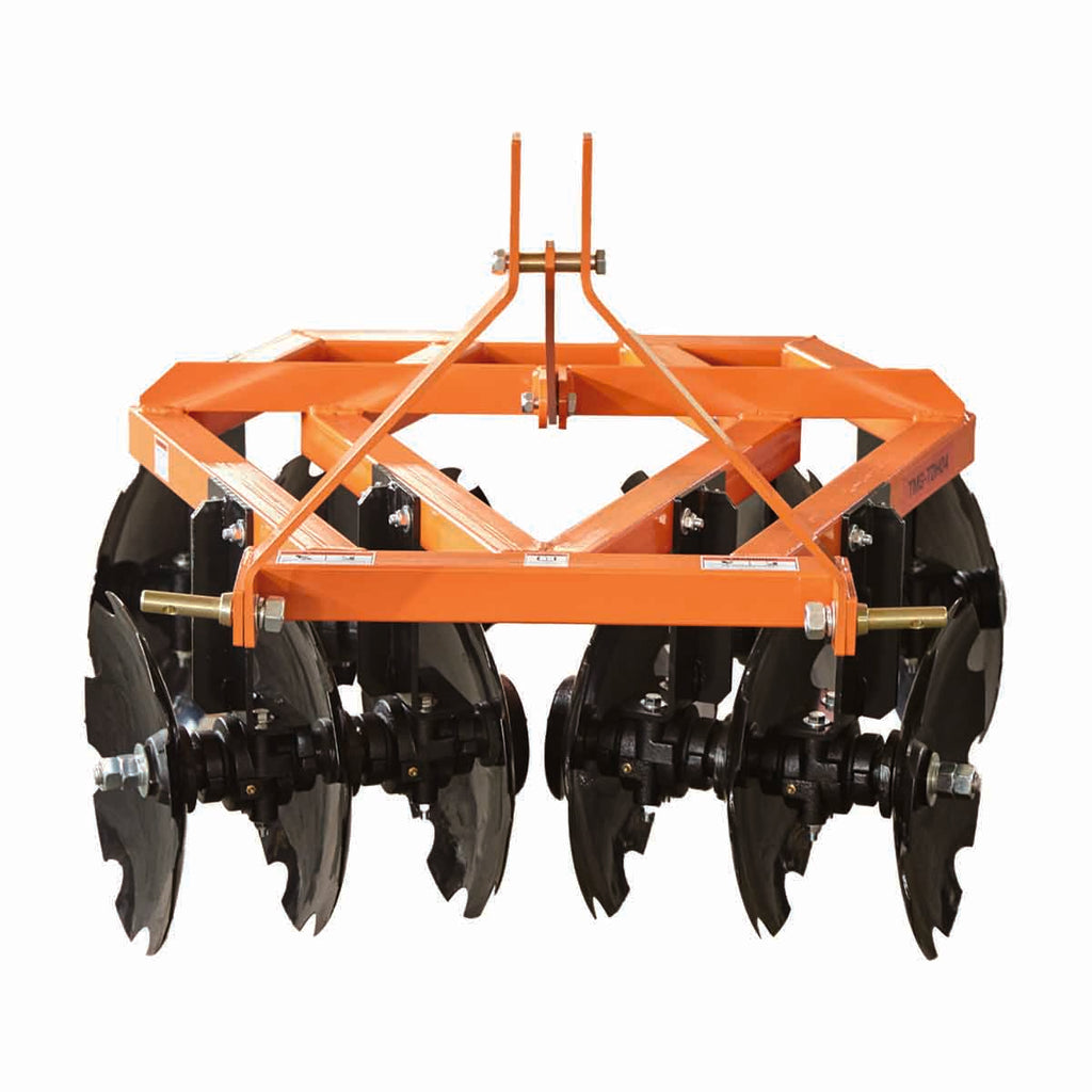 48" Notched Disc Harrow, 3-Point Hitch, Cat 1 Hook-up, 20-30 HP Tractors, TMG-TDH04