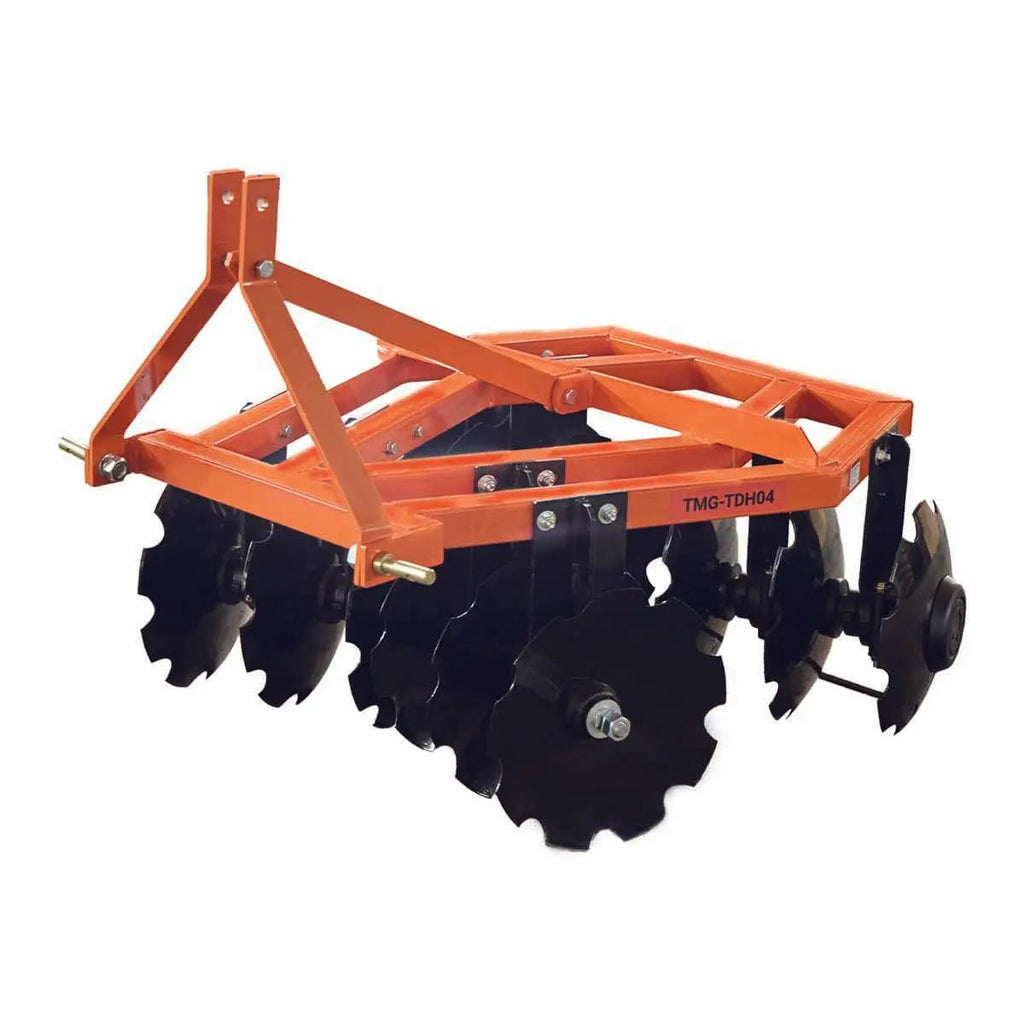 48" Notched Disc Harrow, 3-Point Hitch, Cat 1 Hook-up, 20-30 HP Tractors, TMG-TDH04