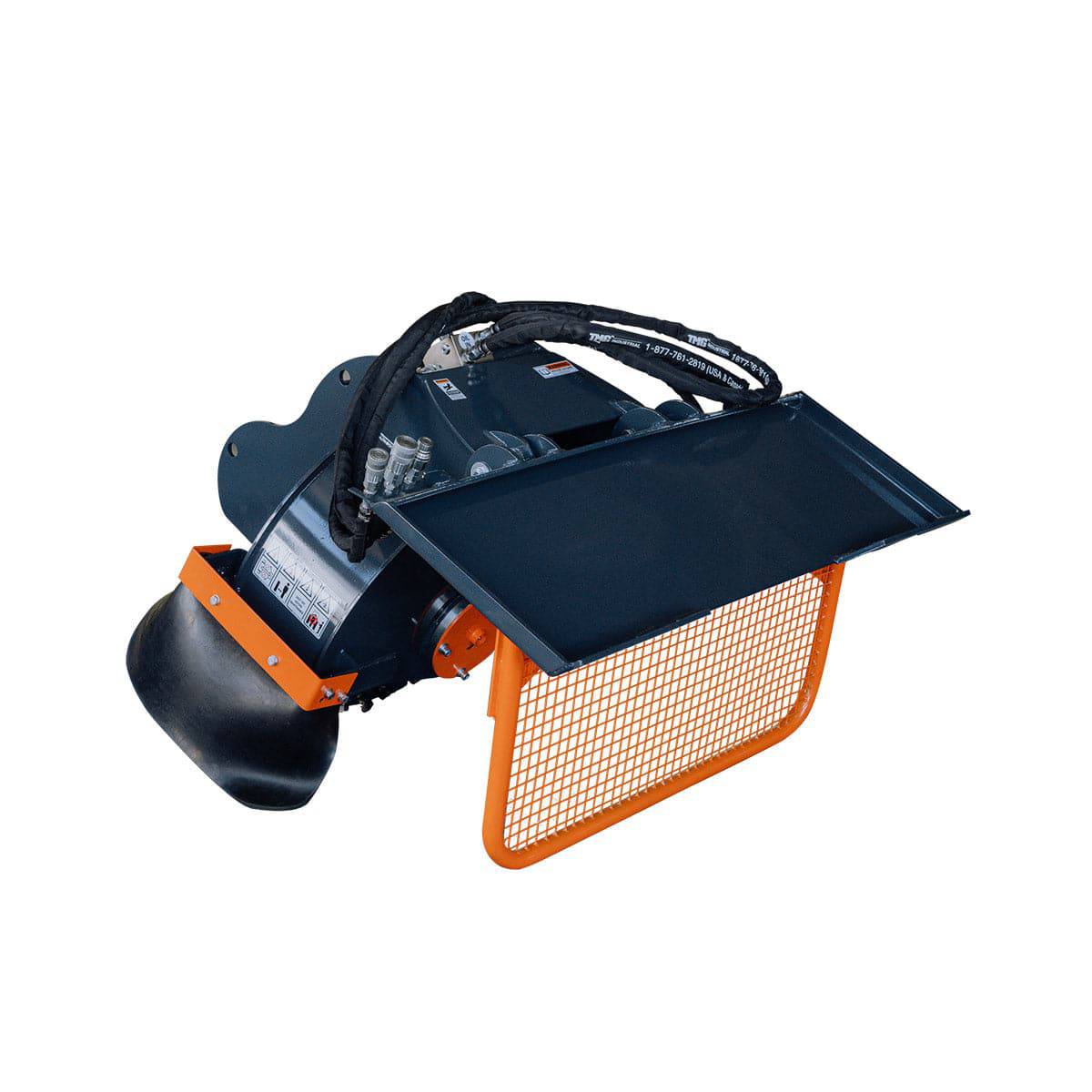 Skid Steer Stump Grinder, 24" Rotor Size, 7" Cutting Below Ground, Steel Carbide Teeth, TMG-SSG25