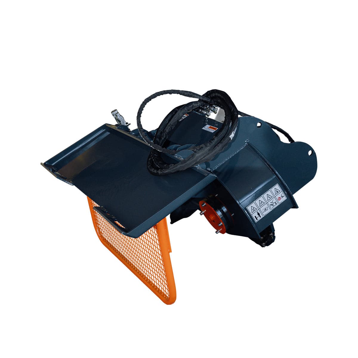 Skid Steer Stump Grinder, 24" Rotor Size, 7" Cutting Below Ground, Steel Carbide Teeth, TMG-SSG25