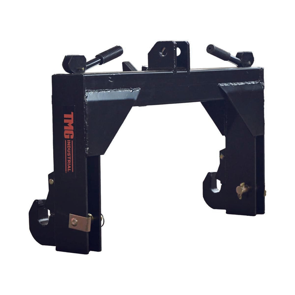 Tractor 3-Point Quick Hitch, 3600 Lb Capacity, CAT 2 Hook-Up, 90 HP Tractor, ASAE Specifications, TMG-TQH03